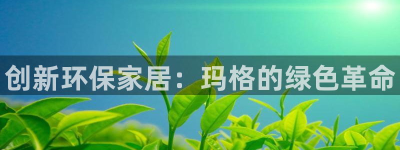 杏耀平台代理登录网址查询：创新环保家居：玛格的绿色革命