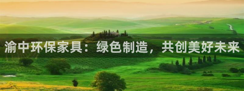 杏耀平台怎么注册：渝中环保家具：绿色制造，共创美好未来