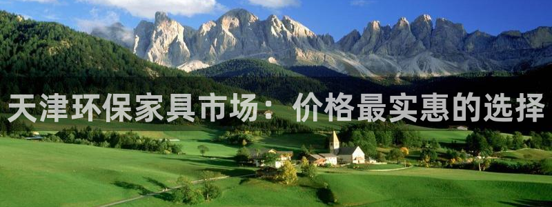 杏耀平台已7O777：天津环保家具市场：价格最实惠的选择